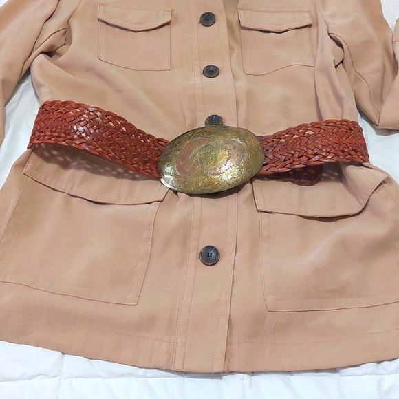 Accessories - Morocan Boho Braided Leather Belt